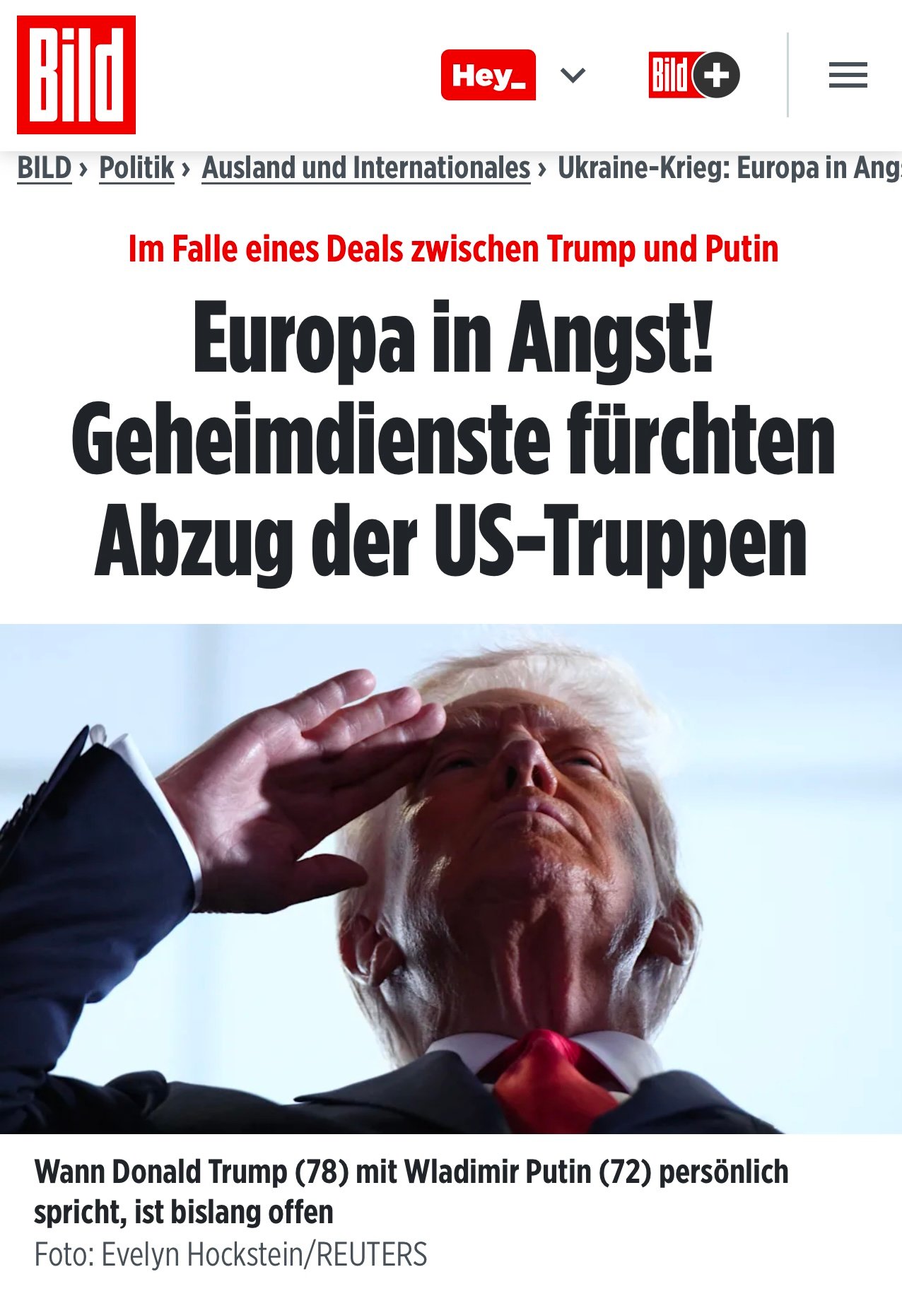 BILD: Europa në frikë! Agjencitë e inteligjencës kanë frikë nga tërheqja e trupave amerikane 