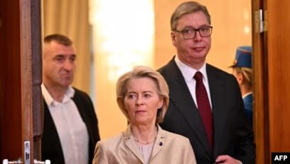 Von der Leyen në Beograd: Presim hapa konkretë nga Serbia në rrugën drejt BE-së